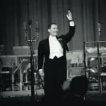Jan Kiepura podczas koncertów w Polsce w 1958 r.
