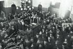 Nabożeństwo żałobne w 1937 roku, w synagodze na Pradze, w kolejną rocznicę rzezi z 1794 roku 