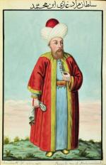 Sułtan Murad II, rys. John Young 1808 r. 