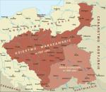 Księstwo warszawskie powstało z ziem odebranych prusom i austrii 1807 i 1809 rok