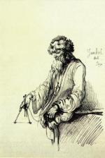 Jankiel, rys. Cyprian Kamil Norwid, Rzym 1848 r.