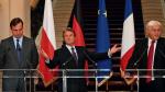 Szefowie dyplomacji Polski (Radosław Sikorski), Francji (Bernard Kouchner) i Niemiec (Frank-Walter Steinmeier) na wczorajszym spotkaniu w Paryżu rozmawiali o kryzysie w Unii
