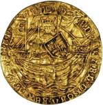 Złota moneta Edwarda IV 
