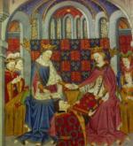 Henryk VI z żoną Małgorzatą d’Anjou, miniatura francuska, XV w. 