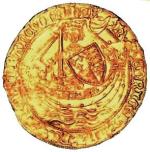 Złota moneta Henryka VI 