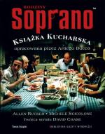 „Rodziny Soprano książka kucharska opracowana przez Artiego Bucco”,