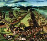 Bitwa pod Pawią, mal. Ruprecht Heller, 1526 r. 