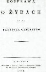 Strony tytułowe broszur publicystycznych Czackiego i Butrymowicza