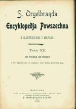 Strona tytułowa jednego z tomów encyklopedii Orgelbranda 