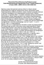 Stanowisko Biura Pełnomocnika Rządu do spraw Osób Niepełnosprawnych Ministerstwa Pracy i Polityki Społecznej z 8 lipca 2008 r. (BON.I.52312/326/2008/LK)