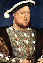 Król Anglii Henryk VIII Tudor, mal. Hans Holbein, ok. 1536 r.