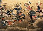 Tokugawa Ieyasu podczas bitwy, rysunek japoński, XVII w.