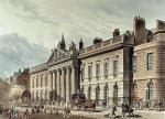 Siedziba Kompanii Wschodnioindyjskiej w Londynie, akwarela z 1817 r.