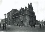 Lwowska synagoga przy ul. Bożniczej zdewastowana podczas pogromu w 1918 r. 