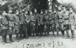 Żołnierze i oficerowie armii polskiej pochodzenia żydowskiego internowani w Jabłonnej w 1920 r.