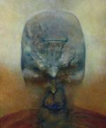 Zdzisław Beksiński, olej, płyta, 88 x 74 cm, 70 tys. zł,  fot. Galeria SD