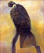 Zdzisław Beksiński olej, płyta, 88 x 74 cm, 110 tys. zł, fot. Galeria SD