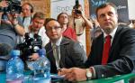 Prezydent Jacek Karnowski (po prawej) powiedział, że Sopot nie może czekać i dlatego będzie znów pracował