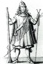 Muszkieter, rycina, ok. 1650 r. 