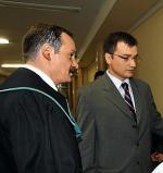 Zbigniew Ziobro w krakowskim sądzie, który 27 lipca na niejawnym posiedzeniu rozpatrywał zażalenie rodziny na umorzenie śledztwa