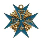 Pruski order Pour le Mérite, ustanowiony przez Fryderyka II w 1740 r. 