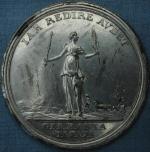 Medal wybity z okazji pokoju w Hubertsburgu, 1763 r. 