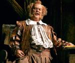 Walijczyk Bryn Terfel w roli sir Johna Falstaffa na deskach nowojorskiej Metropolitan Opera (2005 r.)