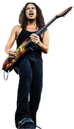 Kirk Hammett jest uważany za jednego z najlepszych rockowych gitarzystów na świecie 