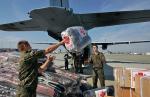 Polska była jednym z pierwszych krajów, które wysłały pomoc humanitarną  do Gruzji. W samolocie CASA mieści się 9 ton ładunku  