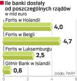 Rządy krajów Beneluksu podzieliły między siebie Fortis. Reykjavik wsparł pożyczką bank Glitnir. 