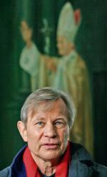 Michael York podczas pobytu w Krakowie rok temu odwiedził m.in. kurię metropolitalną 