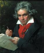 Ludwig van Beethoven, mal. Joseph Karl Stieler, 1820 r.