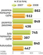 Tańsze zboża. Obecnie ceny są o ponad40 proc. niższe niż przed rokiem. Rolnicy zaczynają coraz głośniej apelować o powrót ceł.