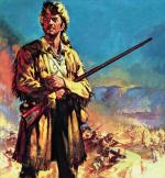 Davy Crockett - bohater z Alamo, mal. James Edwin McConnell 