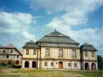 Widok synagogi we Włodawie 