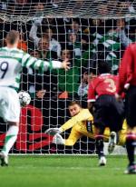 Artur Boruc 21 listopada 2006 roku obronił rzut karny Louisa Sahy w ostatniej minucie meczu, a Cetlic wygrał z Manchesterem United 1:0 