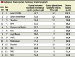 ranking towarzystw funduszy inwestycyjnych