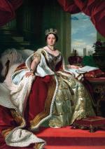 Królowa Wielkiej Brytanii Wiktoria, portret z 1837 r. 