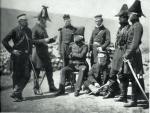 Brytyjscy oficerowie na Krymie w 1854 r.