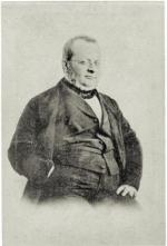 Camillo Cavour, premier Królestwa Sardynii, fotografia z 1861 r. 