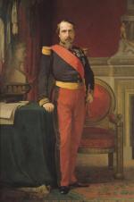Cesarz Francuzów Napoleon III, mal. Hippolyte Flandrin, 1862 r. 