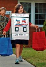 Dzieci chętnie angażują się kampanię wyborczą 