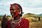 Masaje lubują się w kolorze czerwonym, kolorze krwi
