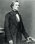 Jefferson Davis, prezydent Konfederacji, fotografia z 1865 r. 