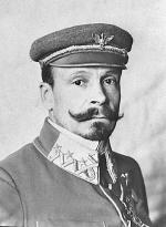 Józef Haller, dowódca  II Brygady  Legionów,  a później  Błękitnej Armii