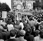 „Nie dopuścmy do zbrodni!” Manifestacja francuskich  komunistów w obronie Juliusa i Ethel Rosenbergów,  Paryż, czerwiec 1953