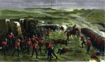 Starcie pod Gingindlovu 2 kwietnia 1879 r. – żołnierze 91. Pułku  Highlanders przygotowują się do kontrataku 