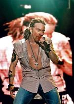 Axl Rose podczas koncertu  