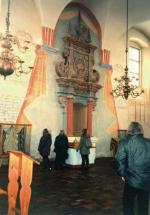 Oprawa arki synagogi w Tykocinie z połowy XVII wieku 