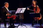 Wirtuoz bandoneonu Dino Saluzzi i wiolonczelistka Anja Lechner 